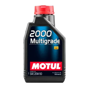 Aceite Mineral Para Carro Motul 2000 Protect 20W50 1Lt